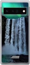 6F hoesje - geschikt voor Google Pixel 6 Pro -  Transparant TPU Case - Waterfall Polar Lights #ffffff