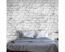 Fotobehang - White brick.