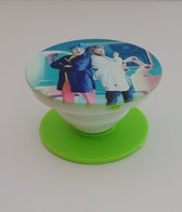 De Professor en Kwast - Telefoon vinger grip houder + Gratis Animatie On Demand
