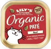 Lily's Kitchen Cat Organic Beef Pate