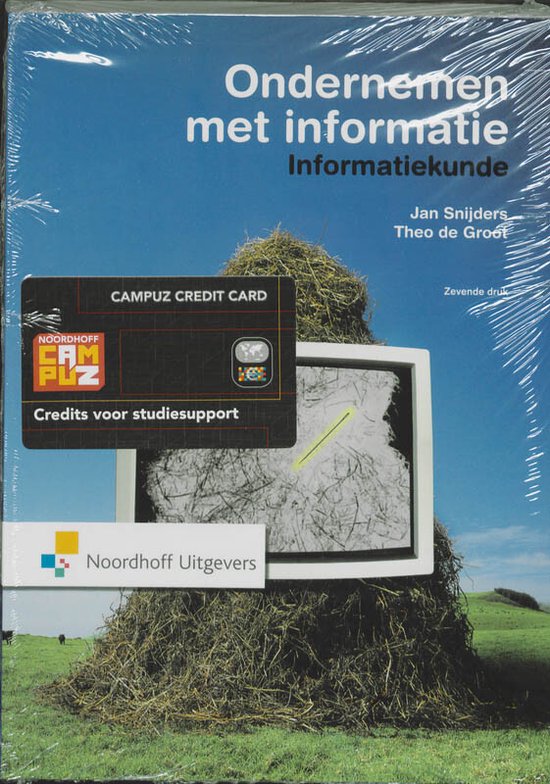 Cover van het boek 'Ondernemen met informatie' van Jan Snijders
