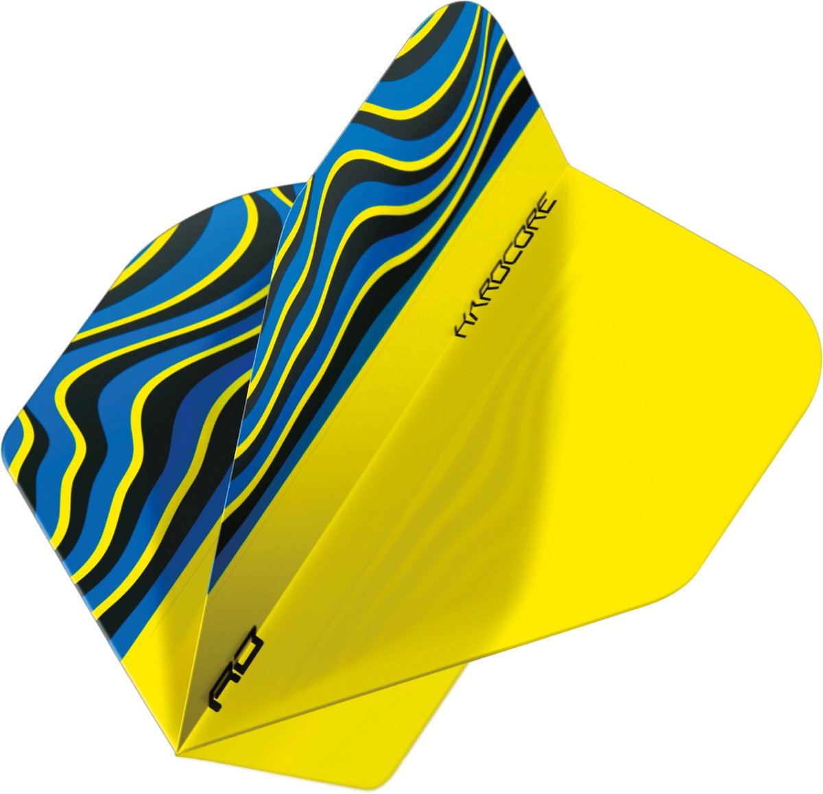 Red Dragon Hardcore Radical Yellow Wave - Dart Flights