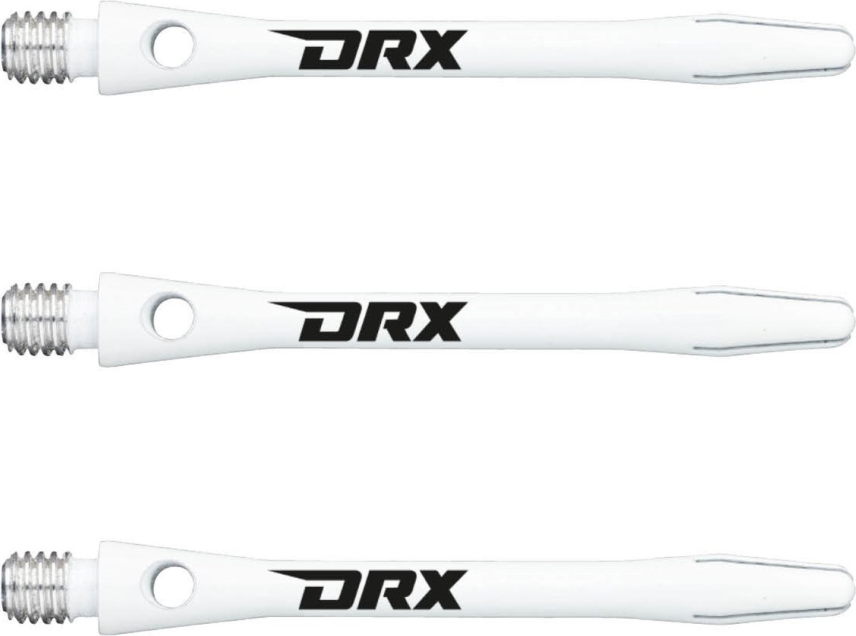Red Dragon DRX White - Dart Shafts Short