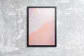 Poster Pink Marble #2  - 100x140cm - Premium Museumkwaliteit - Uit Eigen Studio HYPED.®