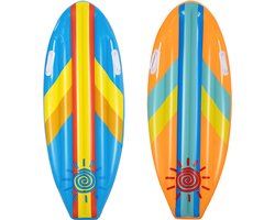 Opblaas mini surfboard 114 cm | blauw