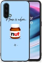 Leuk Hoesje OnePlus Nord CE 5G Smartphone Hoesje met Zwarte rand Nut Home