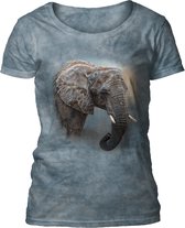 Ladies T-shirt Mighty Elephant XL