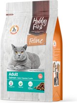 Hobby First Feline kattenvoer Adult Salmon 4,5 kg - Kat