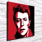 David Bowie Pop Art Poster - 90 x 90 cm Fotopapier Mat 180 gr - Popart Wanddecoratie