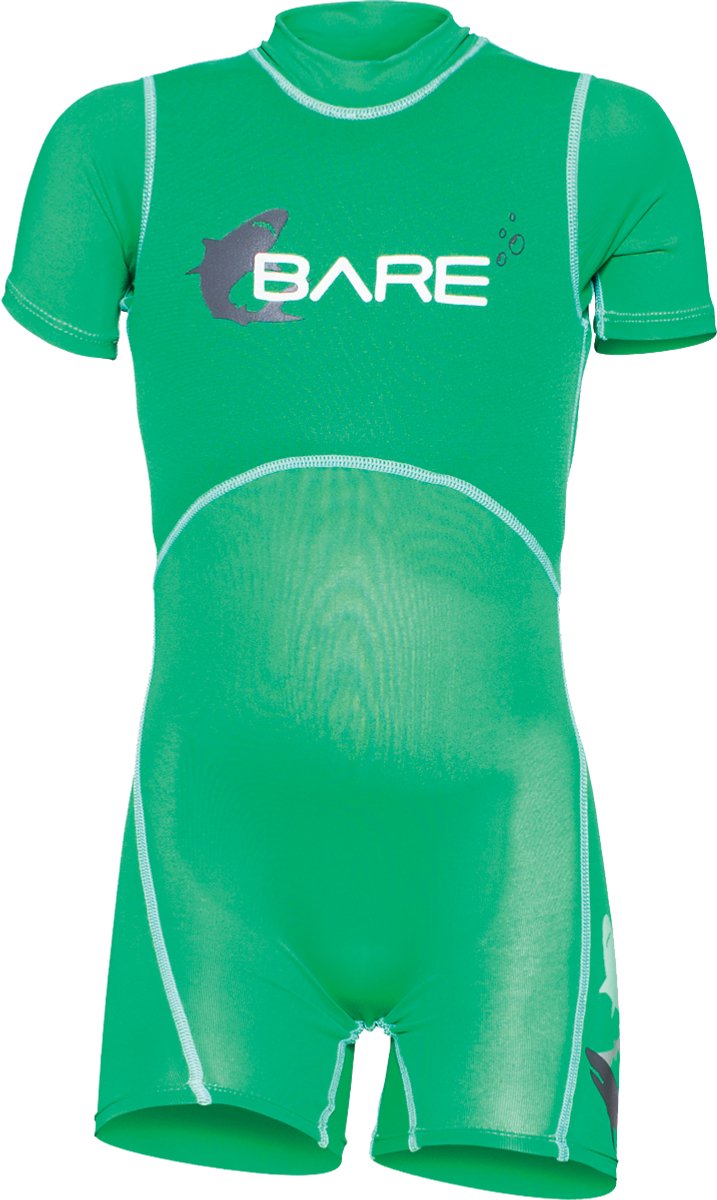Bare 1mm Dolphin Floaty - Wetsuit - Kinderen - Groen - 02