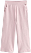 Next - Meisjes - Broek van tricotstof met wijde pijpen - Roze