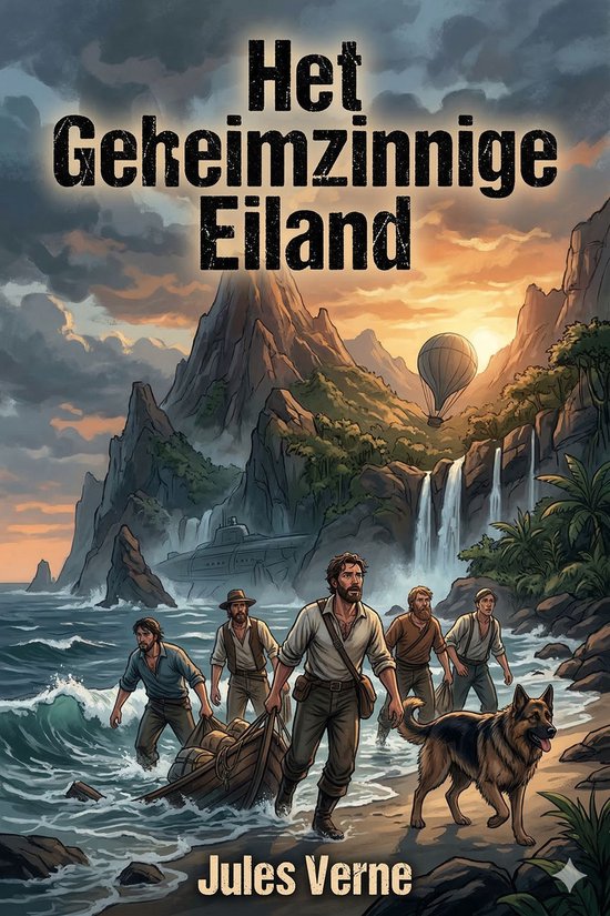 Het Geheimzinnige Eiland / De Luchtschipbreukelingen - cover