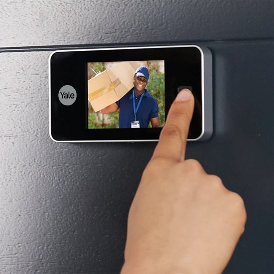 Yale - Digitale Deurspion DDV 500 - Zilver - Eenvoudige Installatie van Merkloos — afbeelding 2