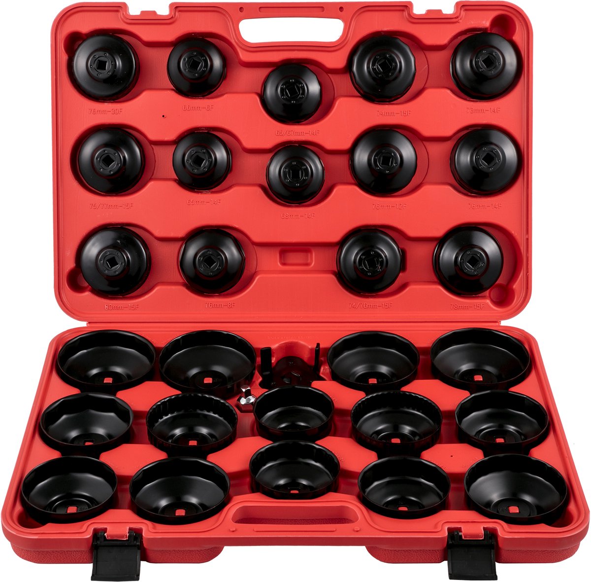 VEVOR 30-Delige Oliefilterdopsleutelset Oliefilterdopsleutel 3/8