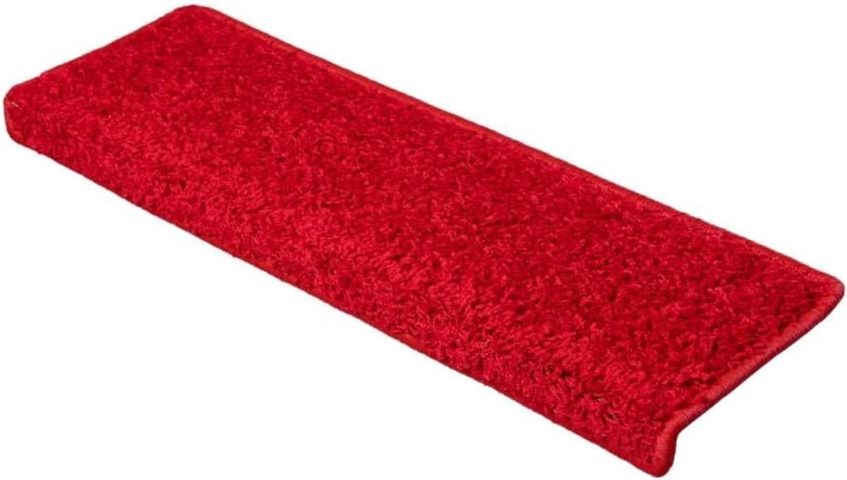 Trapmatten - Tredenvangers Tapis - Veilig Traplopen - Geluiddempend Warm - 65x21x4 cm - Ro