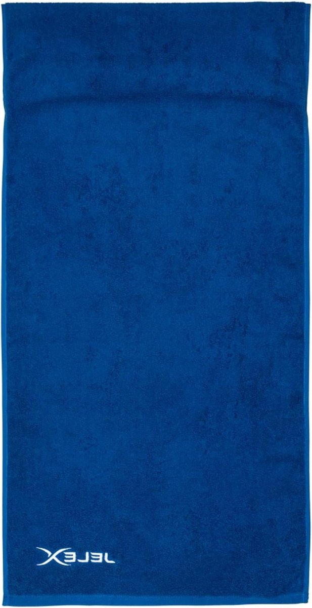 Fitness Handdoek - Sporthanddoek Trainingshanddoek - Sportschool Yoga Pilates - Met Ritsvak Antislip - 90 x 45 cm - Koningsblauw