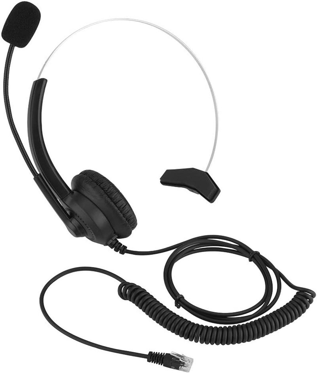 Draadloze Headset - Telefoon PC - Gesprekken Voeren - Ruisonderdrukking - Lichtgewicht