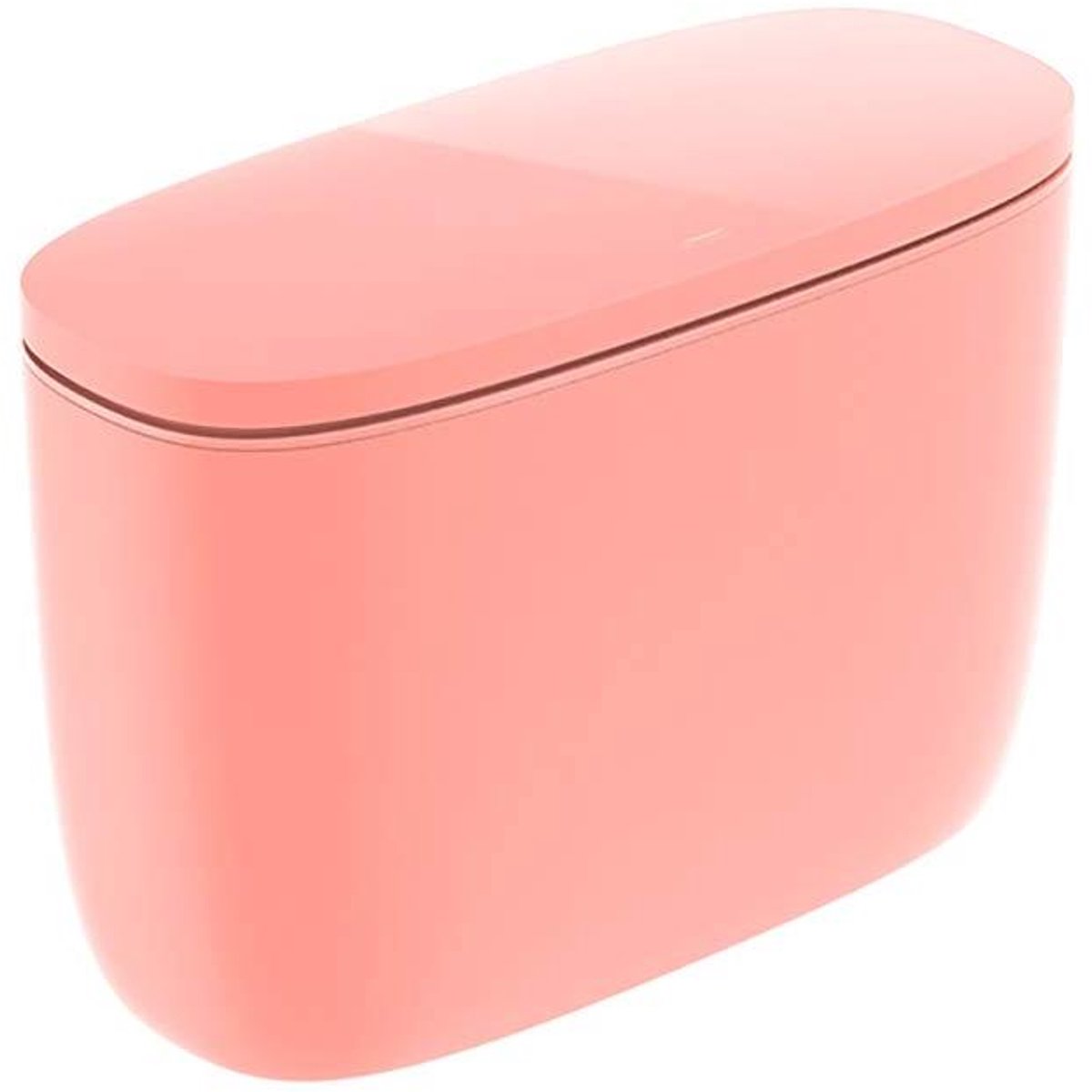 Mini Afvalmand - Prullenbak Houder - Aanrecht Organiseren - Druk Cartridge Cover - 21 x 9.1 x 14.4 cm - Roze