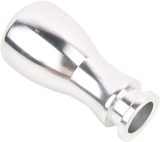 Schakelpook Knop - Handmatige Pook - Auto Interieur - Universele Pasvorm - 5 Snelheden - Zilver — afbeelding 5