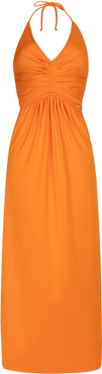 Chic by Lirette - Halter jurk Natural - Oranje - L
