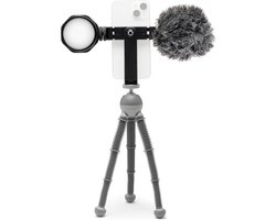 Creator Kit - Video Statief Set - Content Maken - Alles-in-één Bundel - Medium - Zwart
