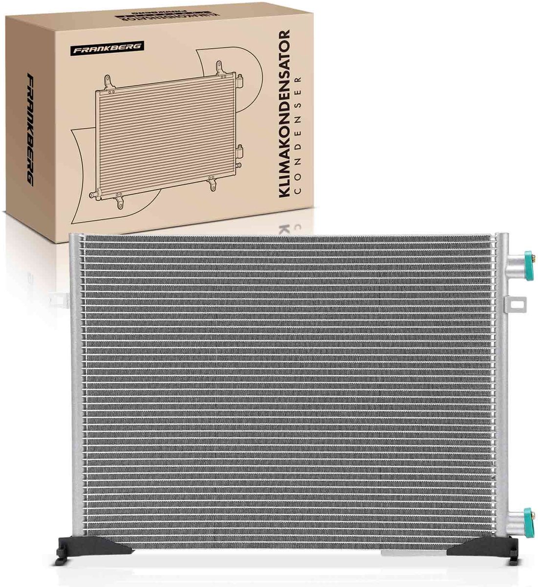 Frankberg 1x Airco-condensor voor Renault Trafic Nissan Primastar Opel