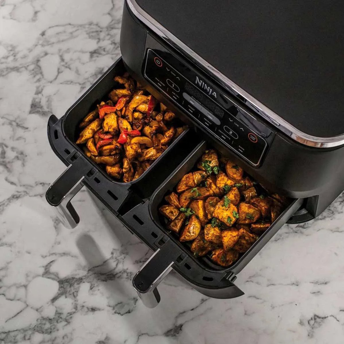 Ninja Foodi AF300EU Airfryer XXL met Dubbele Mand - afbeelding 2