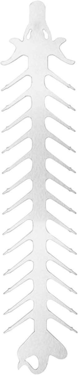 Platte Spiesen - BBQ Prikkers - Vlees Grillen - Dubbele Tand - 85g - Zilver