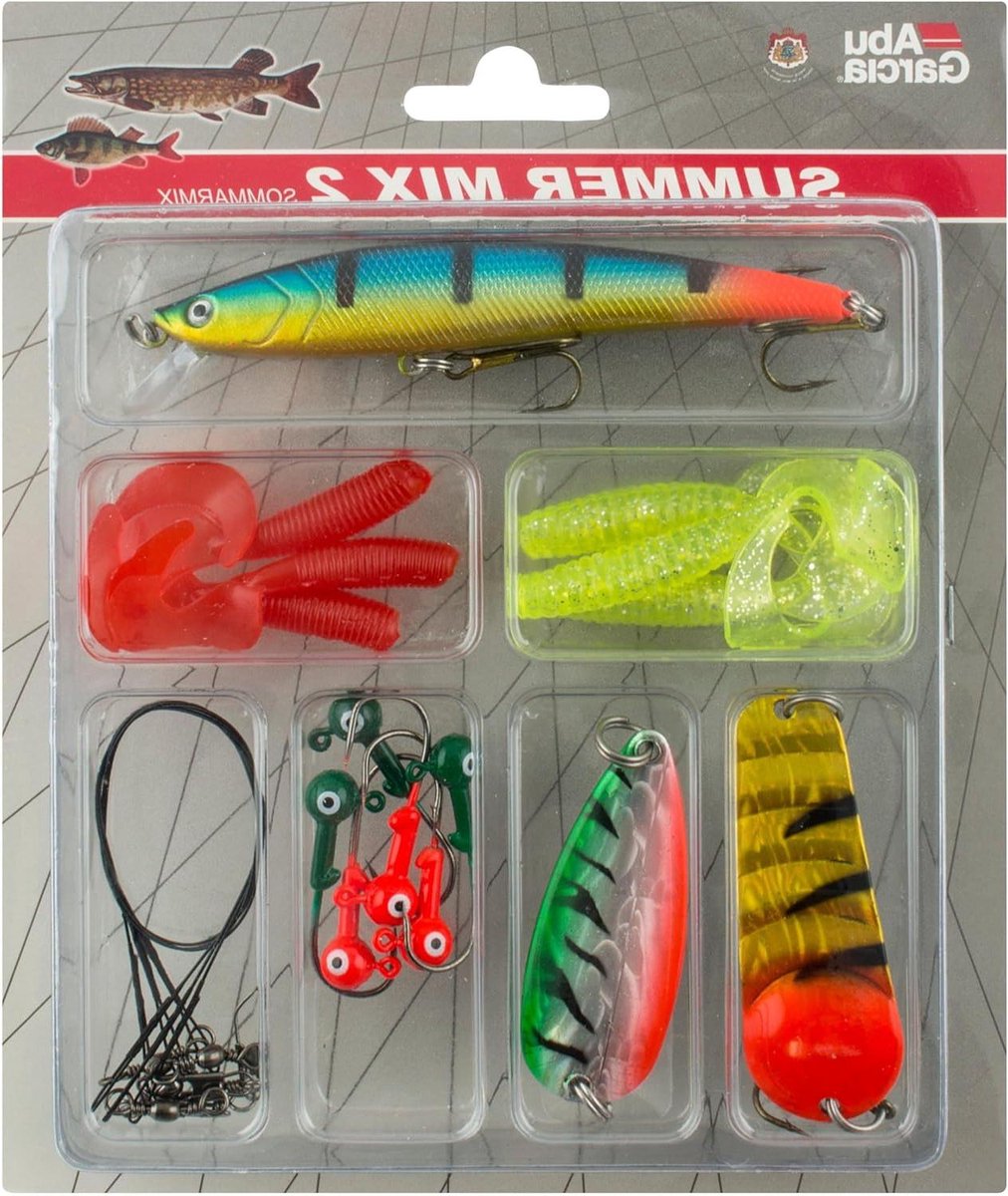 Kunstaas Set - Vis Lokaas - Zomer Vissen - Assorti Diversiteit - 18 Stuks - Assortiment