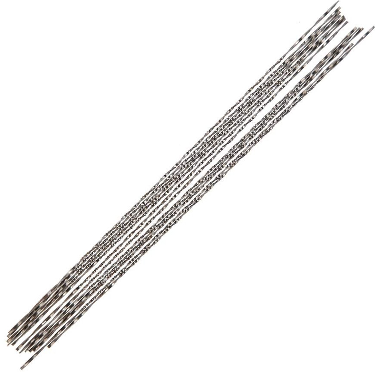 Set van 12 Jigsaw Blades voor Hout, Metaal en Plastic - Spiral Toothed Saw Blades