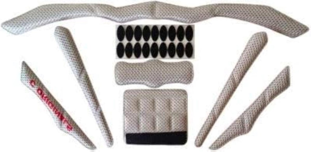 Vervangpads Fietshelm - Helm Kussens - Comfortabel Fietsen - Complete Set - One Size - Meerkleurig