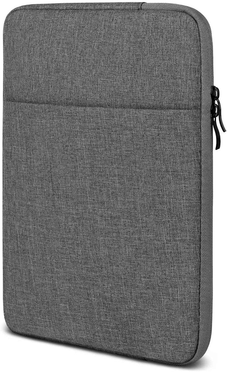 Tablethoes - Beschermhoes Sleeve - Onderweg Beschermen - Met Accessoirevak - 32.5 cm - Donkergrijs