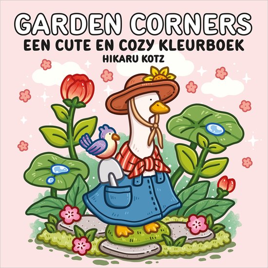 Garden Corners – een cute en cozy kleurboek - cover