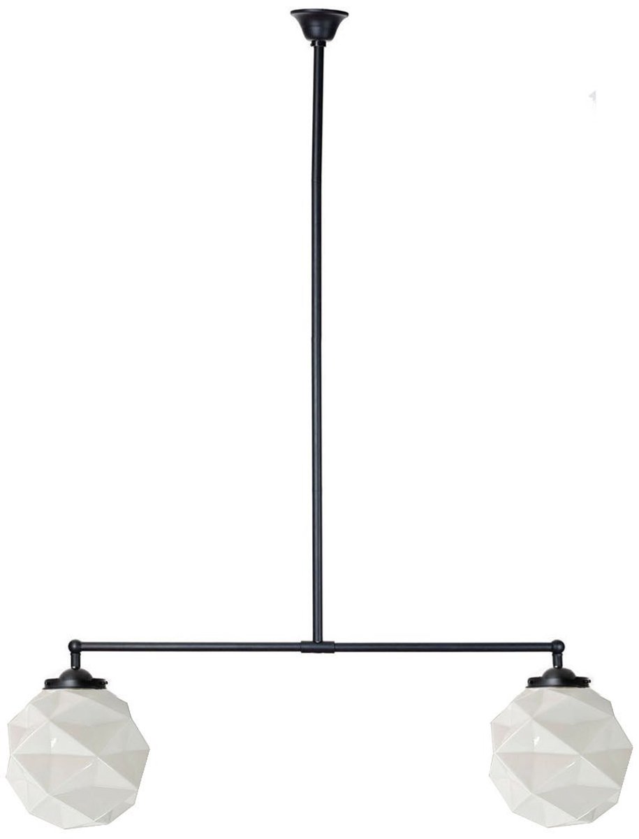 Coloured by Art Moonlight T-lamp 2 lichts Universum - Art Deco Trade Zwart