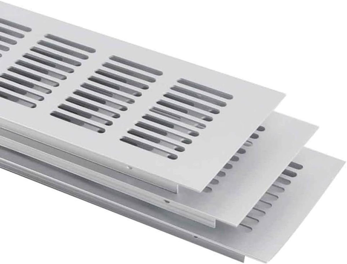 Ventilatierooster - Rooster Kledingkast - Ventilatie Kast - Aluminiumlegering - 150x225mm - One Color