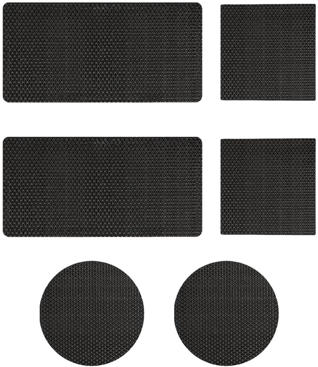 Trampoline Reparatie Kit - Trampoline Pleisters - Trampoline Onderhoud - Zelfklevend en Weerbestendig - 10x20 cm - Grijs