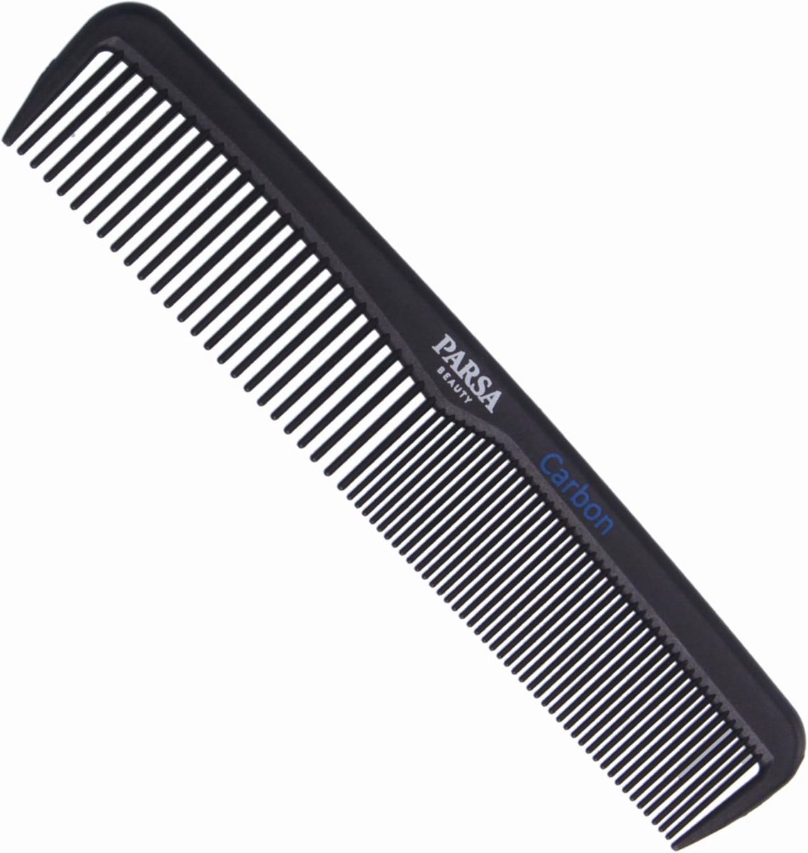 Kapperskam - Haarkam Stylingkam - Haar Styling - Antistatisch 2-in-1 - 15 cm - Carbon Zwart