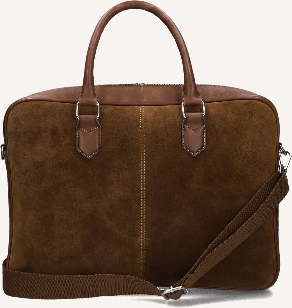STEFANO LAURAN Sr177 Laptoptassen Heren - Bruin - Maat ONESIZE