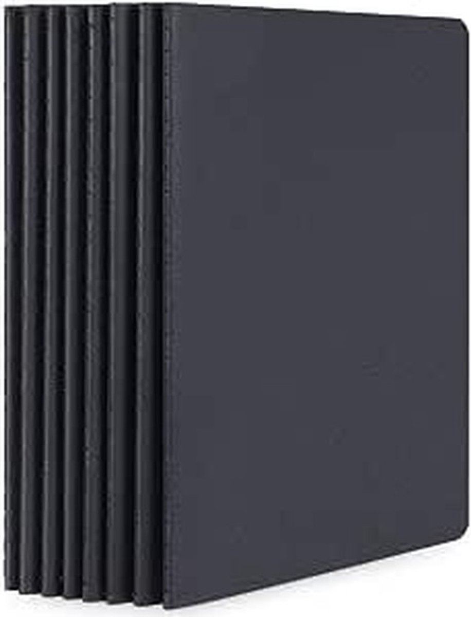 Dailygoods- Notitieboek A5 8-pack - Notitieblok Gepunt - Dotted Notitieboeken - Kraft Cover - 60 Pagina's - Lichtgewicht 100 g/m²