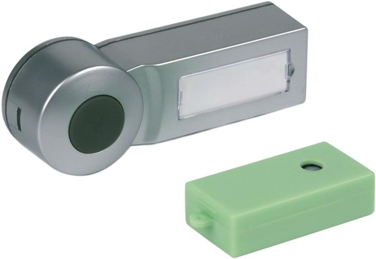 Draadloze module - Bel drukken - Deurbel uitbreiden - Tot 100 meter bereik - 16 cm breed - Zilver