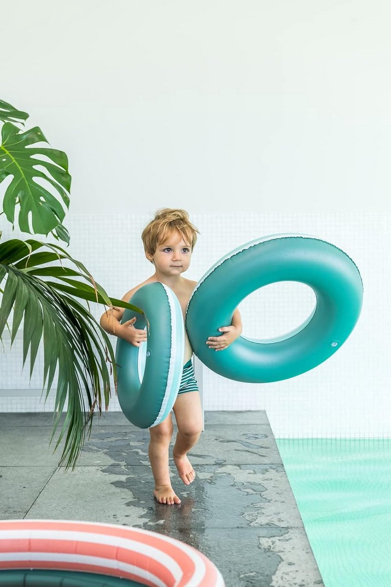 Opblaasbare Zwemring - Waterband Kind - Waterpret Zomer - Extra Dik PVC - 40 cm - Bananen – foto 7