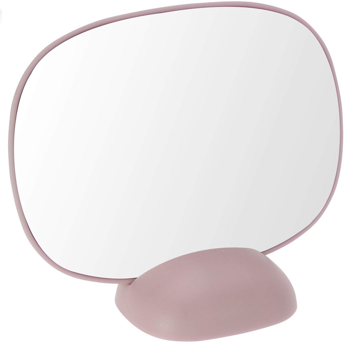 Dailygoods- Make-up Spiegel Modern Design - Make-up Spiegel met Verlichting - Staande Spiegel - Kleine Spiegel - Scandinavische Look - 17x21x9 cm - Cosmetische Spiegel