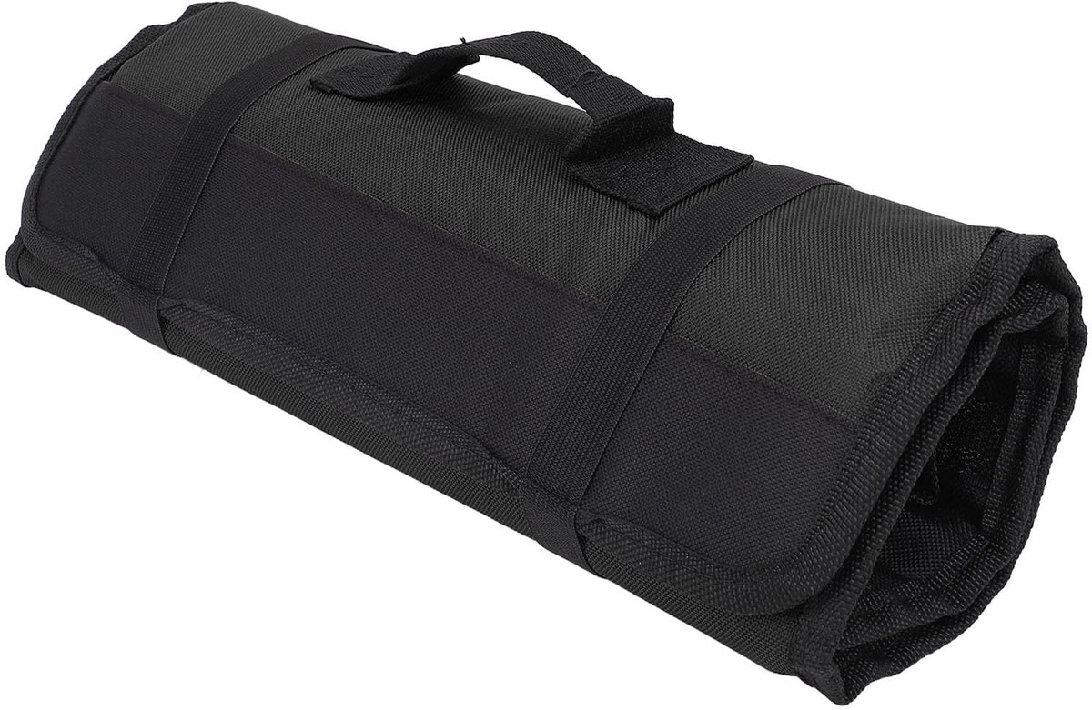 Dailygoods- Kokmeszak 20 Slots - Multifunctionele Messenhouder - Ruimtebesparend - Lichtgewicht - Draagbaar - Ideaal Kookcadeau - Messenrol