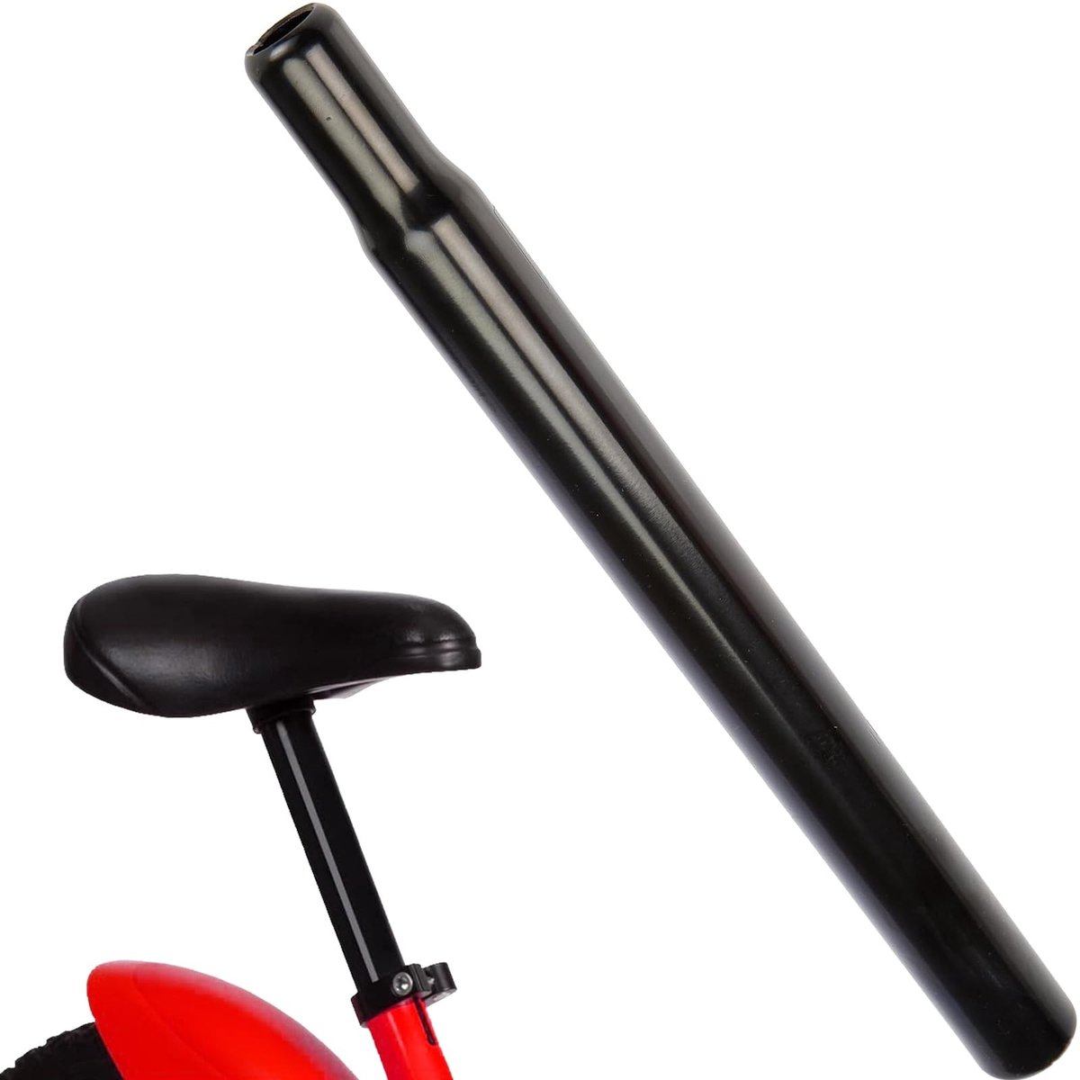 Dailygoods - Fiets Zadelpen 27.2 x 300mm - Stevige en Duurzame Aluminiumlegering