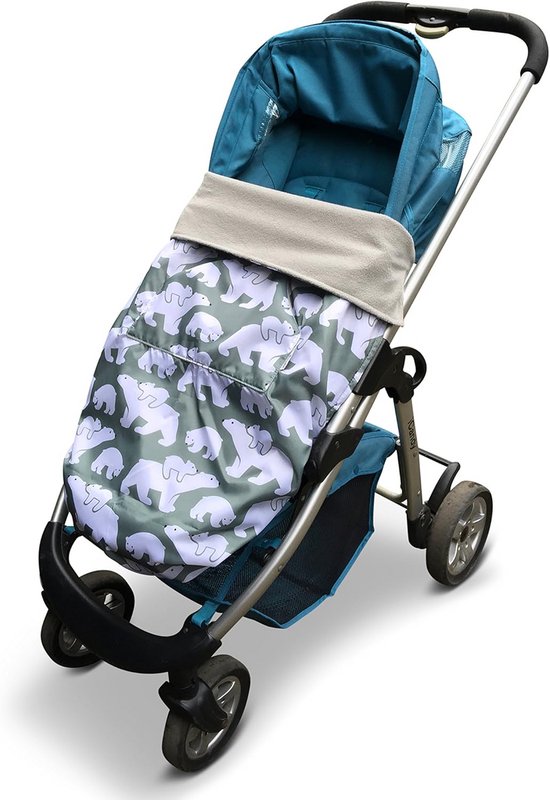 Universele Voetenzak - Baby deken - Warm en droog - Plat als speelmat - 89 x 58 cm van Universele — afbeelding 4