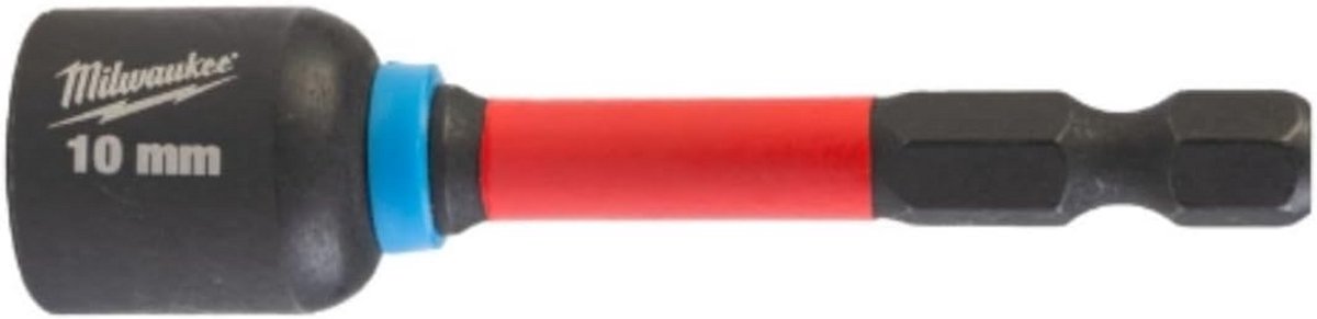 Steeksleutel Hex - Moerdraaier - Klus Klussen - Magnetische Tip - 10 mm - Zwart