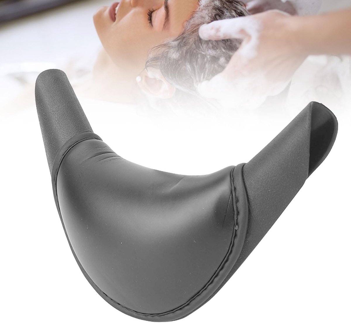 Dailygoods- Neksteunkussen Hoge Veerkracht - Duurzaam PU-leer - Schoonmaakvriendelijk - Gebruiksgemak - Voor Beauty Spa - Langdurige Levensduur - Neksteun