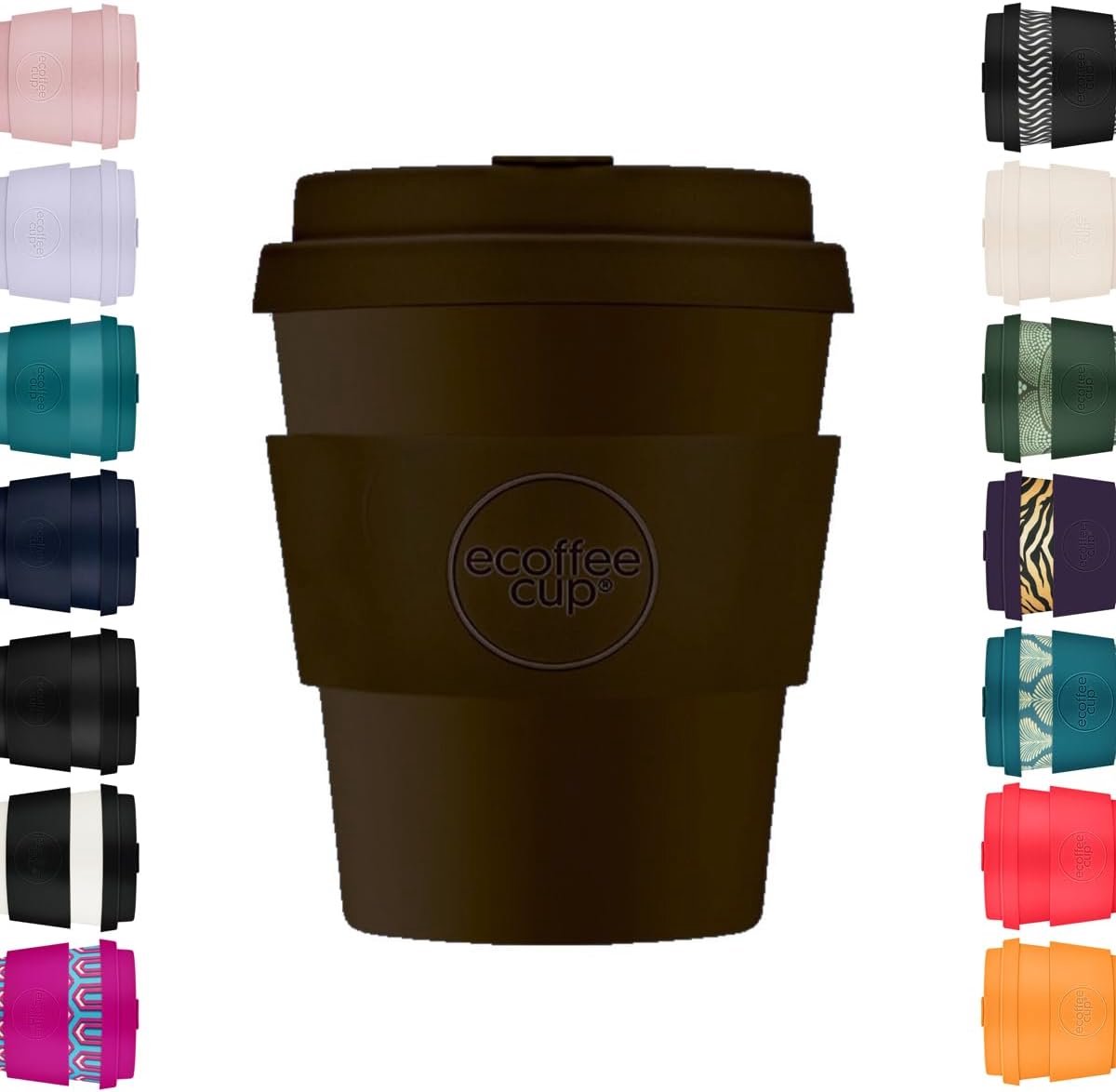 Herbruikbare Koffiebeker - Reisbeker Mok - Duurzaam Koffie Drinken - Gemaakt van Planten - 240 ml - Little — cadeau in Koken & Dineren - foto 7