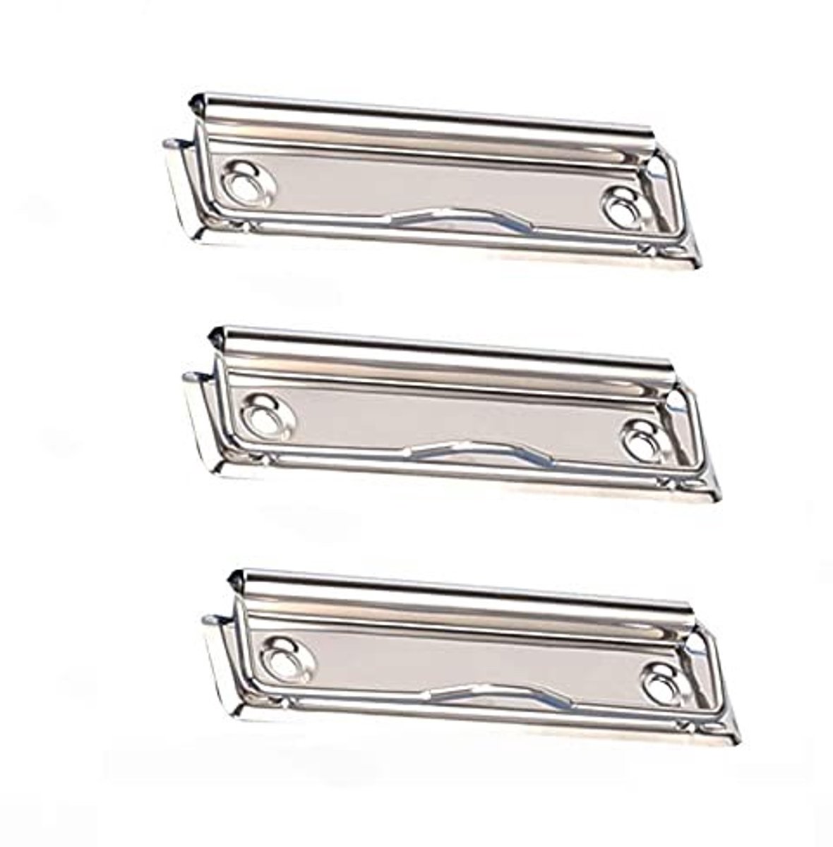 Dailygoods- Klembordclips Sterke metalen veer - Wandmontage - Kantooraccessoire - Schoolgebruik - Hoogwaardig metaal - Lengte 12 cm - Board Clips