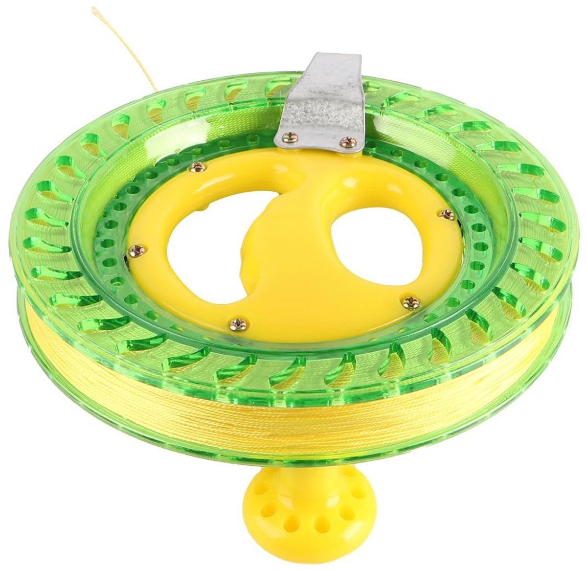 Dailygoods- Vliegerlijnwinder 400 m sterke lijn - Kant-en-klaar - Handgemaakt - Lichtgewicht - Ideaal voor buitenactiviteiten - Gemakkelijk te gebruiken - Vlieger